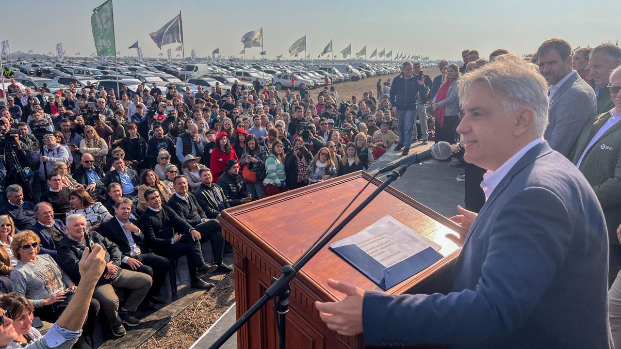 Martín Llaryora: «Argentina crecerá con el campo, nunca sin el campo y menos contra el campo»