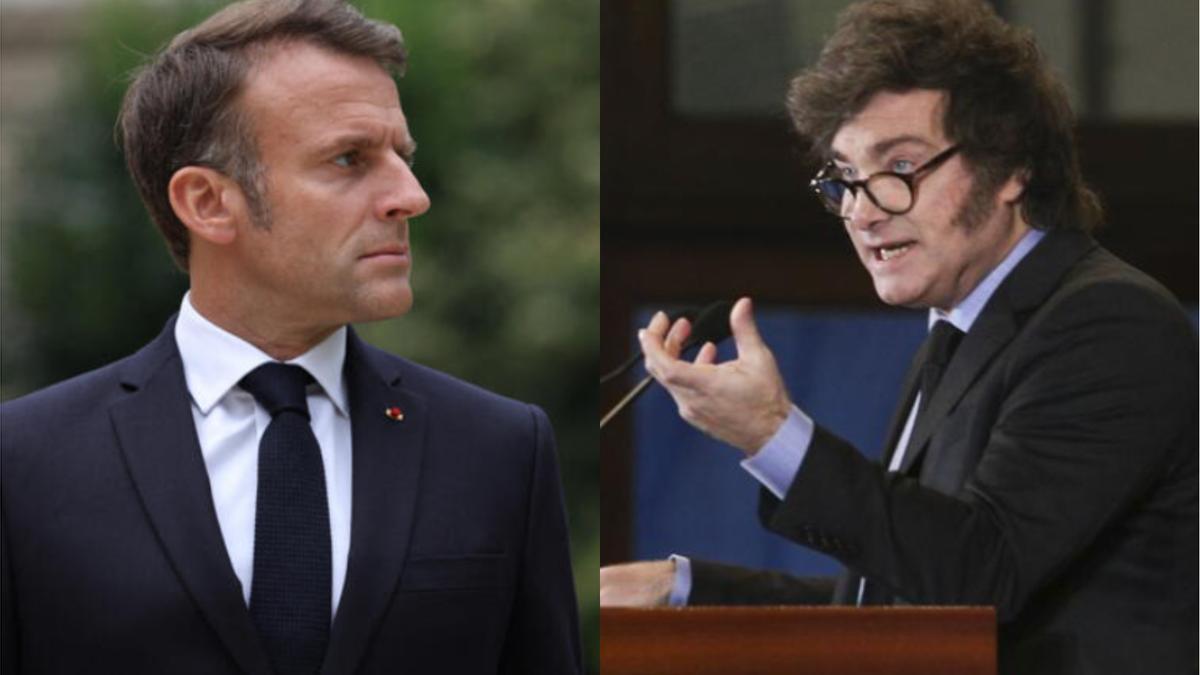 Macron se reúne con Milei en la previa de la inauguración oficial de los Juegos Olímpicos