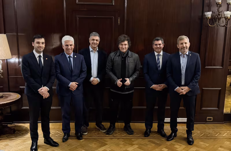 Milei y gobernadores del PRO avanzan en el proyecto del Presupuesto 2025